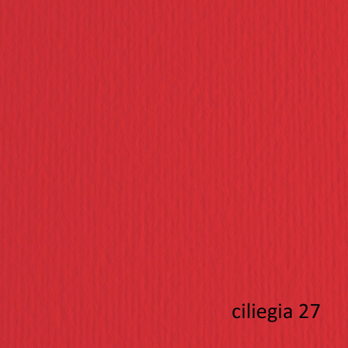 BLISTER 20FG CARTONCINO 50X70 220GR CILIEGIA 27 FABRIANO ELLE ERRE